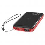 Baterie externa portabila Baseus Mini S Bracket, Incarcare Wireless, 10000 mAh, Black/Red 4 - lerato.ro