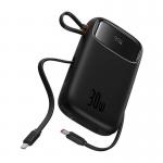 Baterie externa portabila Baseus Qpow 2, 20000 mAh, 30W, Cablu USB-C integrat, Negru 10 - lerato.ro
