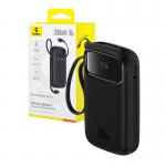 Baterie externa portabila Baseus Qpow 2, 20000 mAh, 30W, Cablu USB-C integrat, Negru 3 - lerato.ro