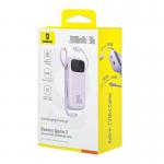 Baterie externa portabila Baseus Qpow 2, 20000 mAh, 30W, Cablu USB-C integrat, Mov 7 - lerato.ro