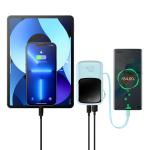 Baterie externa portabila Baseus Qpow Pro Digital Display, 10000 mAh, 22.5W, Cablu USB-C, Albastru 8 - lerato.ro