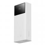 Baterie externa 20000 mAh Baseus Star-Lord, PD QC 22.5W, 2xUSB, 1xUSB-C, 1xMicroUSB, Afisaj led, Cablu inclus, Alb 6 - lerato.ro