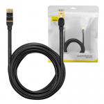Cablu retea Baseus Ethernet, Cat. 7, Mufat 2xRJ45, S/FTP, Lungime 10m, 10Gbps, Negru 7 - lerato.ro