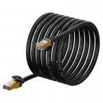Cablu retea Baseus Ethernet, Cat. 7, Mufat 2xRJ45, S/FTP, Lungime 8m, 10Gbps, Negru 7 - lerato.ro