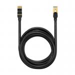 Cablu retea Baseus Ethernet, Cat. 7, Mufat 2xRJ45, S/FTP, Lungime 20m, 10Gbps, Negru 2 - lerato.ro