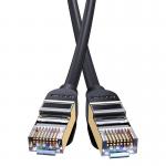Cablu retea Baseus Ethernet, Cat. 7, Mufat 2xRJ45, S/FTP, Lungime 20m, 10Gbps, Negru 7 - lerato.ro
