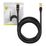 Cablu retea Baseus Ethernet, Cat. 7, Mufat 2xRJ45, S/FTP, Lungime 30m, 10Gbps, Negru 5 - lerato.ro