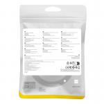 Cablu retea Baseus Fast Network, Cat. 8, Mufat 2xRJ45, Rotund, Lungime 1m, 40Gbps, Negru 8 - lerato.ro