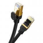 Cablu retea Baseus Fast Network, Cat. 8, Mufat 2xRJ45, Rotund, Lungime 1m, 40Gbps, Negru 7 - lerato.ro