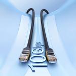 Cablu retea Baseus Speed Seven Ethernet, Cat. 7, Mufat 2xRJ45, S/FTP, Lungime 15m, 10Gbps, Negru 19 - lerato.ro