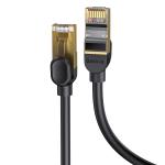 Cablu retea Baseus Speed Seven Ethernet, Cat. 7, Mufat 2xRJ45, S/FTP, Lungime 15m, 10Gbps, Negru 9 - lerato.ro