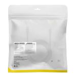 Cablu retea Baseus Speed Seven Ethernet, Cat. 7, Mufat 2xRJ45, S/FTP, Lungime 15m, 10Gbps, Negru 6 - lerato.ro