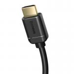 Cablu video Baseus High Definition, HDMI tata - HDMI tata, 4K, 60Hz, 50cm, Negru 6 - lerato.ro