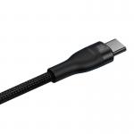 Cablu pentru incarcare si transfer de date Baseus Flash, 3x USB-C, 100W, 1.5m, Negru 8 - lerato.ro