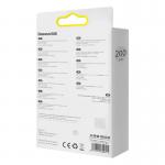 Cablu pentru incarcare si transfer de date Baseus Crystal Shine, USB-C/Lightning, 20W, 2m, Albastru 3 - lerato.ro