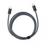 Cablu pentru incarcare si transfer de date Baseus Dynamic, USB-C/Lightning, 20W, 1m, Gri 6 - lerato.ro