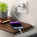 Cablu pentru incarcare si transfer de date Baseus Glimmer, USB/USB-C, 100W, 1m, Albastru 19 - lerato.ro