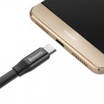 Cablu pentru incarcare si transfer de date Baseus Nimble, USB/USB-C, 2A, 23cm, Negru 9 - lerato.ro