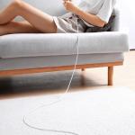 Cablu pentru incarcare si transfer de date Baseus Superior, USB/USB-C, 100W, 2m, Alb 3 - lerato.ro