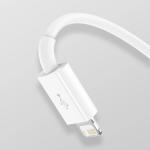Cablu pentru incarcare si transfer de date Dudao L3E 3 in 1, USB la USB-C/Lightning/Micro-USB, 60W, 1.2m, Negru 12 - lerato.ro