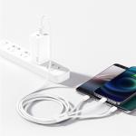 Cablu pentru incarcare si transfer de date Dudao L3E 3 in 1, USB la USB-C/Lightning/Micro-USB, 60W, 1.2m, Negru 11 - lerato.ro