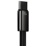 Cablu pentru incarcare si transfer de date Baseus Tungsten Gold, USB/USB-C, 100W, 1m, Negru 17 - lerato.ro