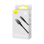 Cablu pentru incarcare si transfer de date Baseus Tungsten Gold, USB/USB-C, 100W, 2m, Negru 8 - lerato.ro