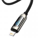 Cablu pentru incarcare si transfer de date Baseus Display, USB-C/Lightning, 20W, 1m, Negru 5 - lerato.ro