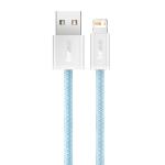 Cablu pentru incarcare si transfer de date Baseus Dynamic, USB/Lightning, 2.4A, 1m, Albastru 5 - lerato.ro