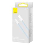 Cablu pentru incarcare si transfer de date Baseus Dynamic, USB/Lightning, 2.4A, 1m, Albastru 4 - lerato.ro