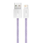 Cablu pentru incarcare si transfer de date Baseus Dynamic, USB/Lightning, 2.4A, 1m, Mov 5 - lerato.ro