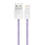 Cablu pentru incarcare si transfer de date Baseus Dynamic, USB/Lightning, 2.4A, 2m, Mov 3 - lerato.ro