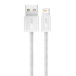 Cablu pentru incarcare si transfer de date Baseus Dynamic, USB/Lightning, 2.4A, 2m, Alb 6 - lerato.ro