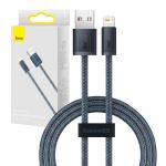 Cablu pentru incarcare si transfer de date Baseus Dynamic, USB/Lightning, 2.4A, 1m, Gri 8 - lerato.ro