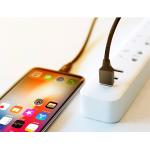Cablu pentru incarcare si transfer de date Baseus Yiven, USB/Lightning, 2A, 1.8m, Negru 14 - lerato.ro