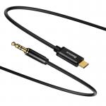 Cablu audio Baseus Yiven M01, tata USB-C la tata mini jack 3.5 mm, 1.2 m, Negru 7 - lerato.ro