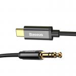 Cablu audio Baseus Yiven M01, tata USB-C la tata mini jack 3.5 mm, 1.2 m, Negru 6 - lerato.ro