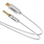 Cablu audio Baseus Yiven M01, tata USB-C la tata mini jack 3.5 mm, 1.2 m, Alb 3 - lerato.ro