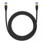 Cablu retea Baseus Braided, Cat. 7, Mufat 2xRJ45, Lungime 1.5 m, 10Gbps, Negru 9 - lerato.ro