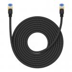 Cablu retea Baseus Braided, Cat. 7, Mufat 2xRJ45, Lungime 10 m, 10Gbps, Negru 9 - lerato.ro