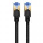 Cablu retea Baseus Braided, Cat. 7, Mufat 2xRJ45, Lungime 25 m, 10Gbps, Negru 6 - lerato.ro
