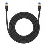 Cablu retea Baseus Braided, Cat. 7, Mufat 2xRJ45, Lungime 3 m, 10Gbps, Negru 9 - lerato.ro