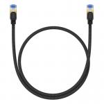 Cablu retea Baseus Braided, Cat. 7, Mufat 2xRJ45, Lungime 50 cm, 10Gbps, Negru 9 - lerato.ro