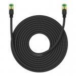 Cablu retea Baseus Braided, Cat. 8, Mufat 2xRJ45, Lungime 15 m, 40Gbps, Negru 9 - lerato.ro