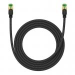 Cablu retea Baseus Braided, Cat. 8, Mufat 2xRJ45, Lungime 2 m, 40Gbps, Negru 9 - lerato.ro