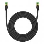 Cablu retea Baseus Braided, Cat. 8, Mufat 2xRJ45, Lungime 3 m, 40Gbps, Negru 9 - lerato.ro