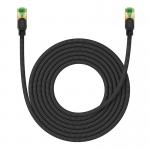 Cablu retea Baseus Braided, Cat. 8, Mufat 2xRJ45, Lungime 5 m, 40Gbps, Negru 9 - lerato.ro