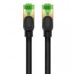 Cablu retea Baseus Braided, Cat. 8, Mufat 2xRJ45, Lungime 8 m, 40Gbps, Negru 4 - lerato.ro