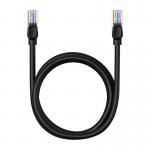 Cablu retea Baseus Ethernet, Round, Cat. 5, Mufat 2xRJ45, UTP, Lungime 1.5 m, 1Gbps, Negru 9 - lerato.ro