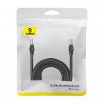 Cablu retea Baseus Ethernet, Round, Cat. 5, Mufat 2xRJ45, UTP, Lungime 10 m, 1Gbps, Negru 3 - lerato.ro
